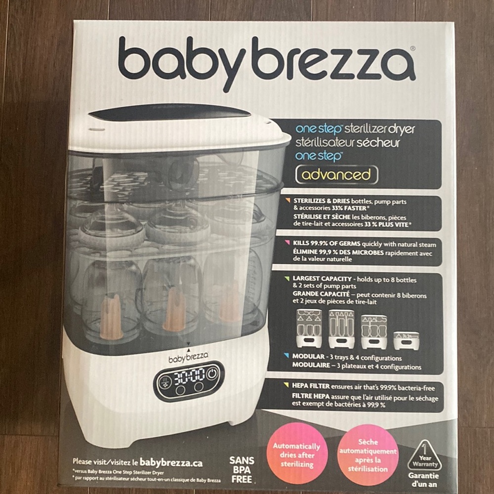 Brand New Baby Brezza Sterilizer SOLD